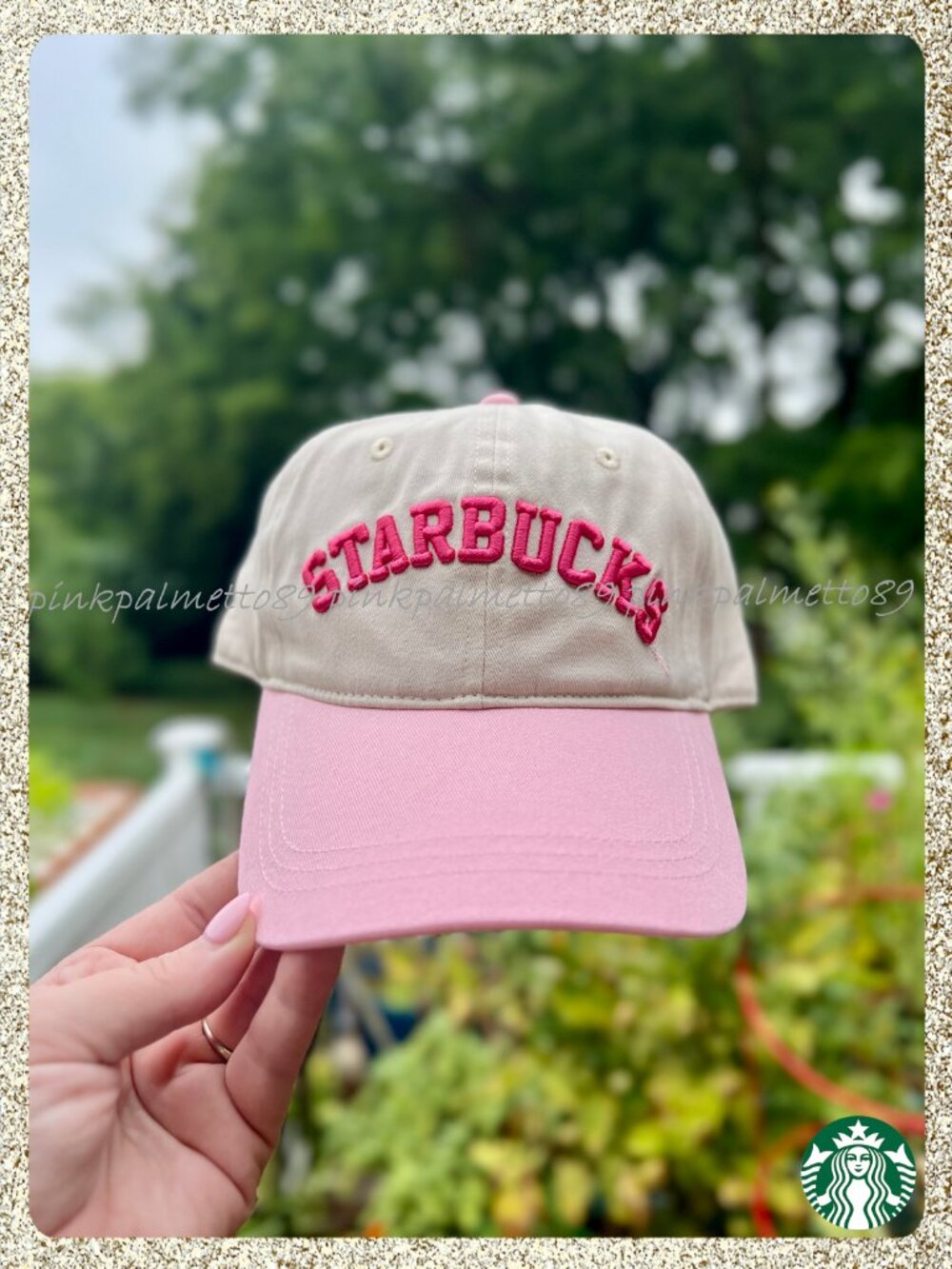 ✨🍓⚾ NWT 2026 Starbucks 'Pink Drink' Baseball Cap